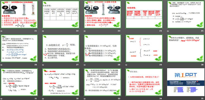 《探究—物质的密度》物质世界的尺度、质量和密度PPT课件2