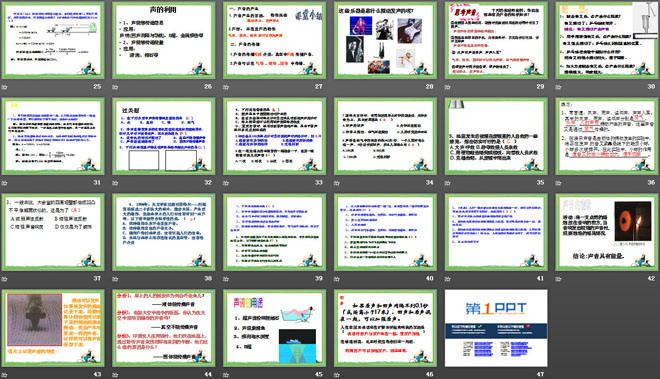 《声音的产生与传播》声现象PPT课件10