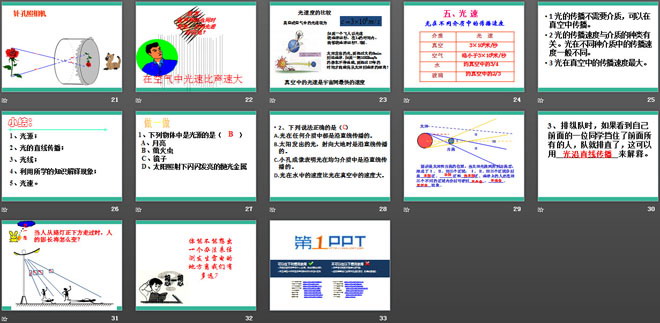 《光的传播》光现象PPT课件2