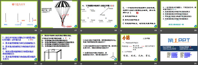 《二力平衡》运动和力PPT课件9