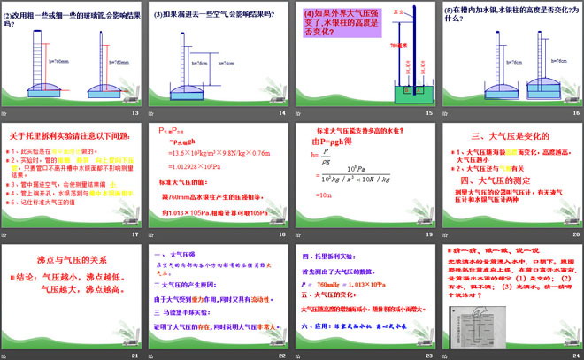 《大气压强》压强与浮力PPT课件