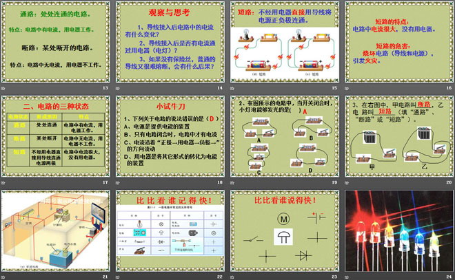 《认识电路》简单电路PPT课件4