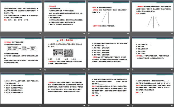 《平面镜成像》多彩的光PPT课件2