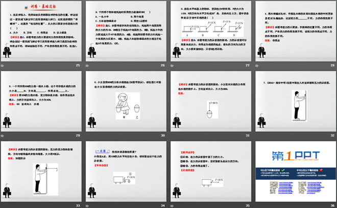 《怎样描述力》熟悉而陌生的力PPT课件