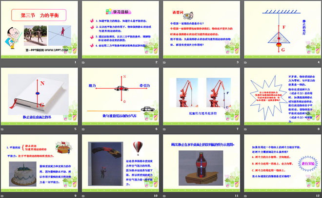 《力的平衡》力与运动PPT课件4