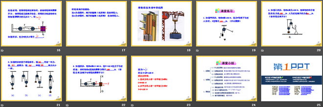 《滑轮及其应用》机械与人PPT课件2