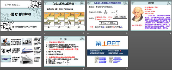 《做功的快慢》机械与人PPT课件2