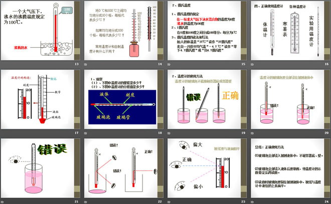 《温度与温度计》温度与物态变化PPT课件2