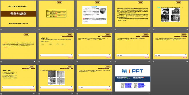 《升华与凝华》温度与物态变化PPT课件