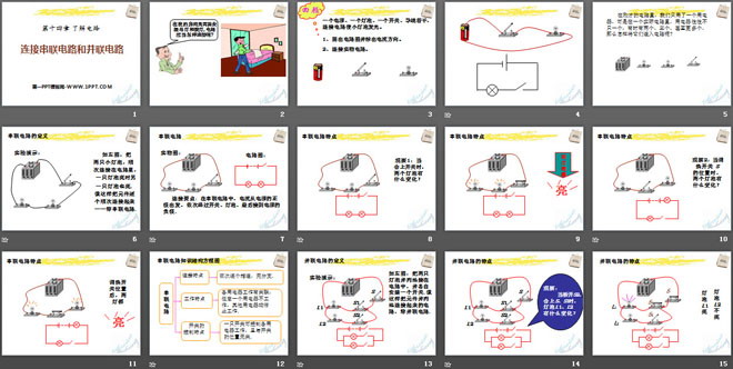 《连接串联电路和并联电路》了解电路PPT课件3