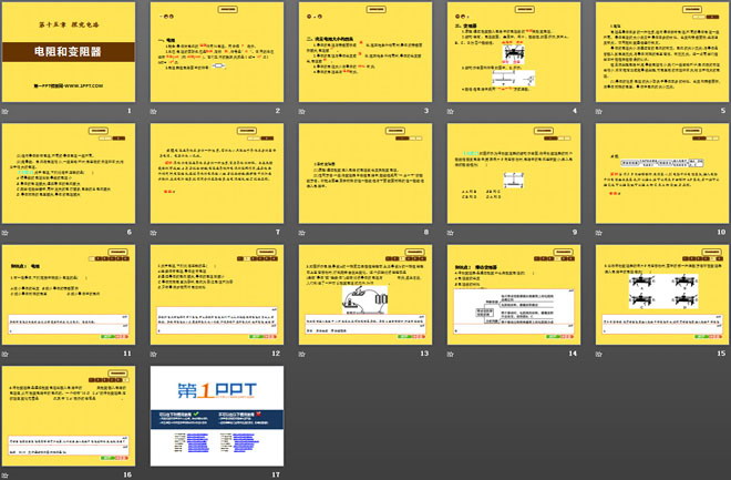 《电阻和变阻器》探究电路PPT课件