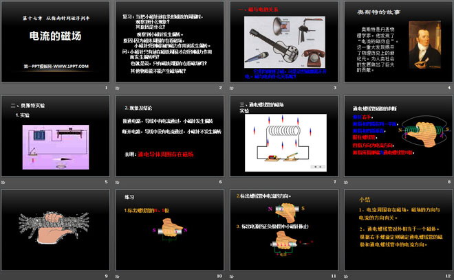 《电流的磁场》从指南针到磁浮列车PPT课件2