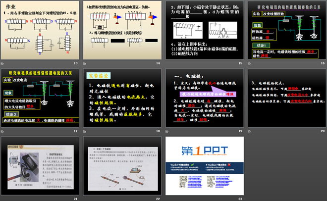 《电流的磁场》从指南针到磁浮列车PPT课件2