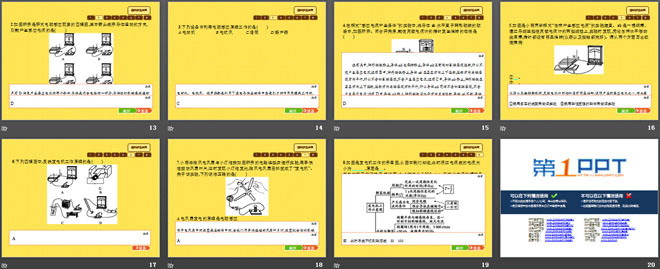 《科学探究：怎样产生感应电流》电能从哪里来PPT课件2