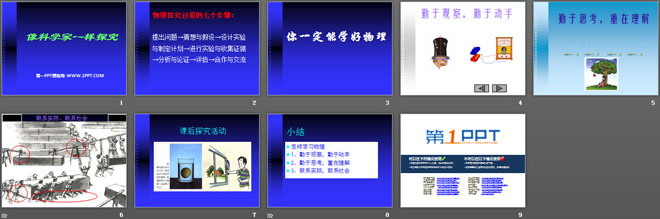 《像科学家一样探究》走进物理PPT课件