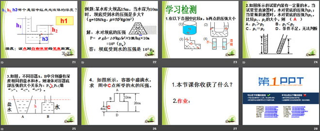 《液体压强》压强PPT课件2