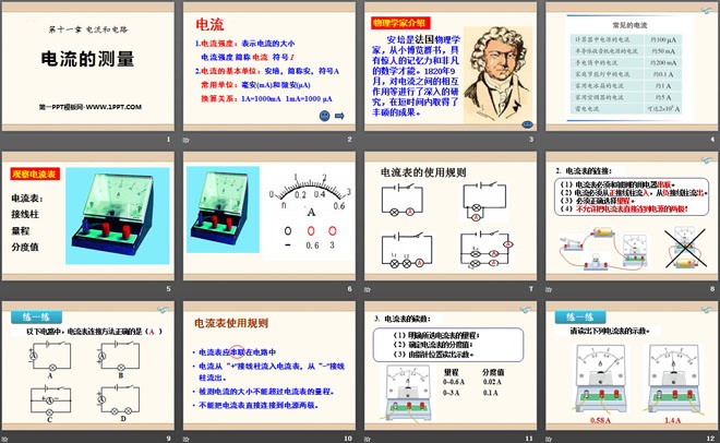 《电流的测量》电流和电路PPT课件9