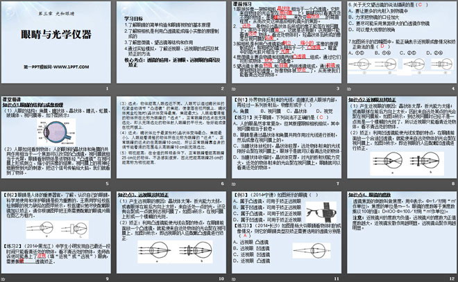 《眼睛与光学仪器》光和眼睛PPT课件