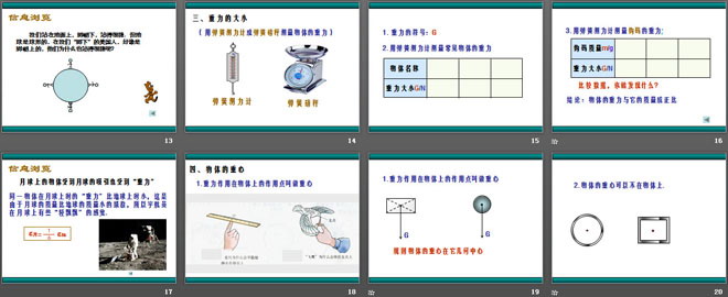 《重力》力和机械PPT课件2