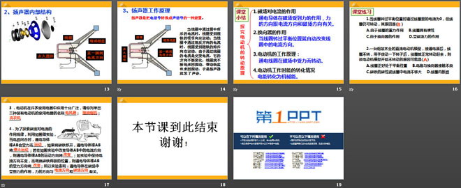 《电动机转动的原理》电动机与发电机PPT课件4