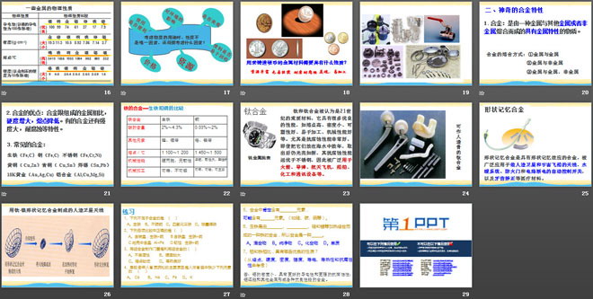 《金属材料的物理特性》金属PPT课件3