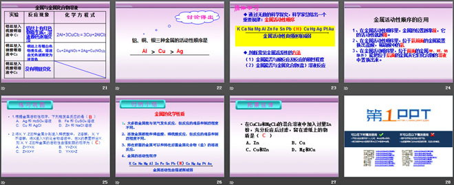 《金属的化学性质》金属PPT课件