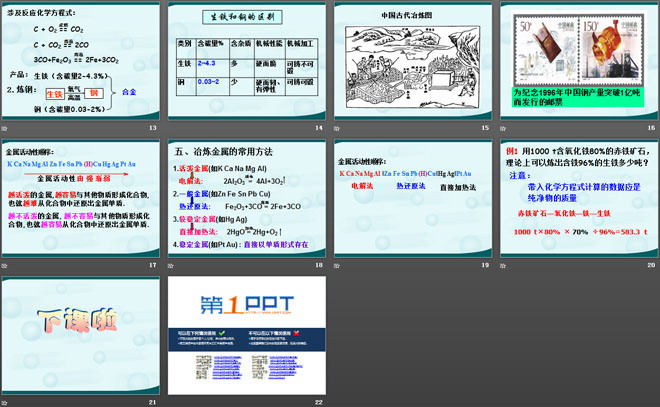 《金属矿物与冶炼》金属PPT课件3