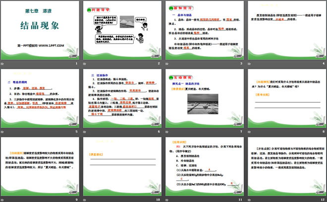 《结晶现象》溶液PPT课件