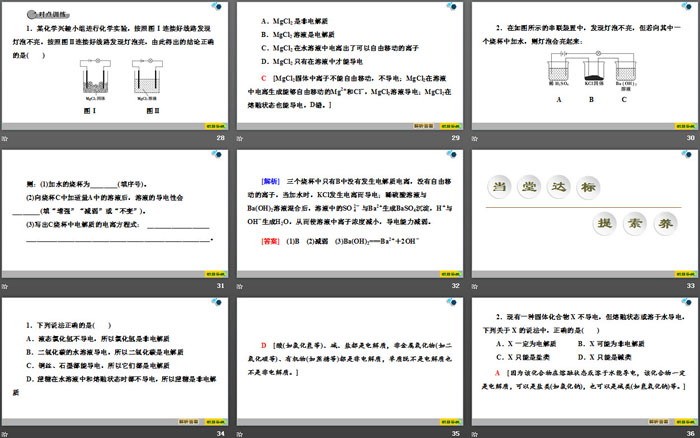 《电解质的电离》离子反应PPT