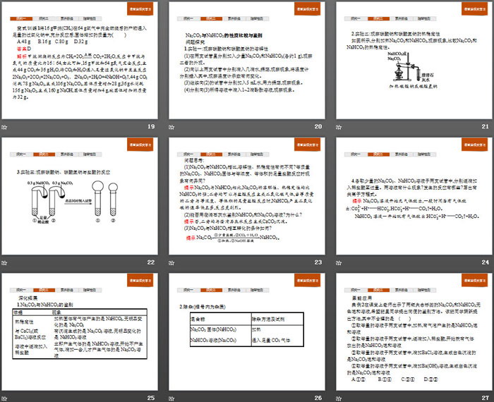 《钠的几种化合物 焰色试验》钠及其化合物PPT