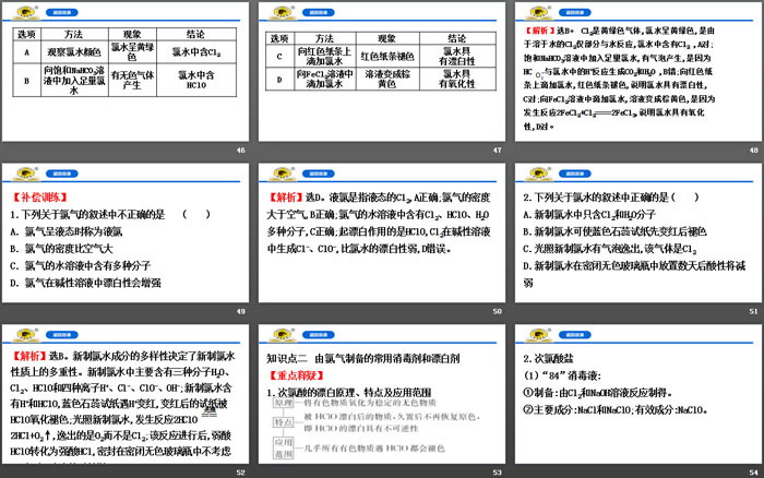 《氯气的性质》氯及其化合物PPT