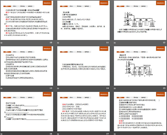 《氯气的实验室制法 氯离子的检验》氯及其化合物PPT课件