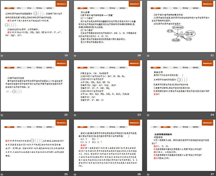 《原子结构 元素周期表》原子结构与元素周期表PPT