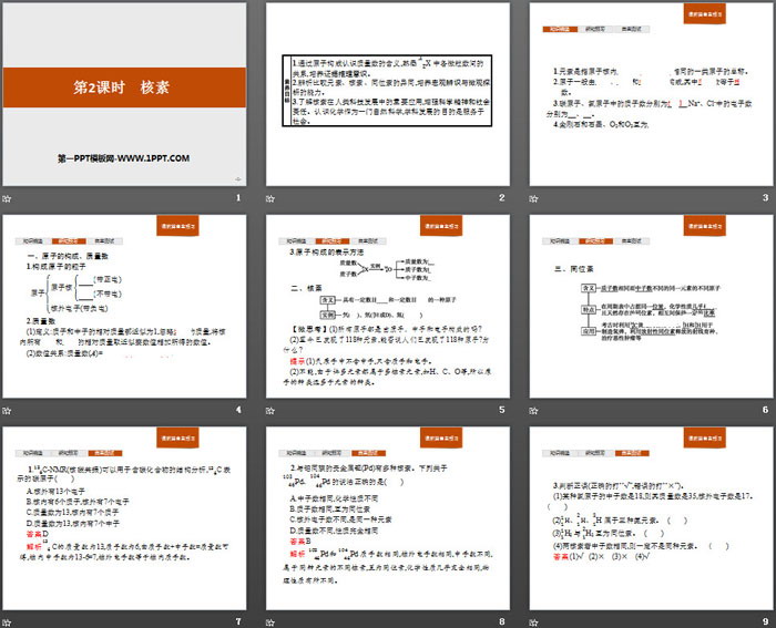 《核素》原子结构与元素周期表PPT