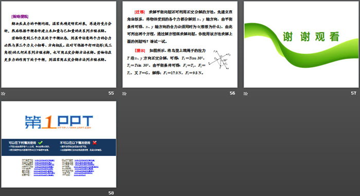 《共点力的平衡》相互作用——力PPT