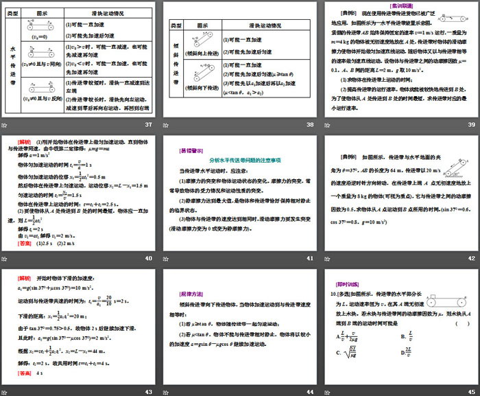 《动力学中的四类常见题型》运动和力的关系PPT