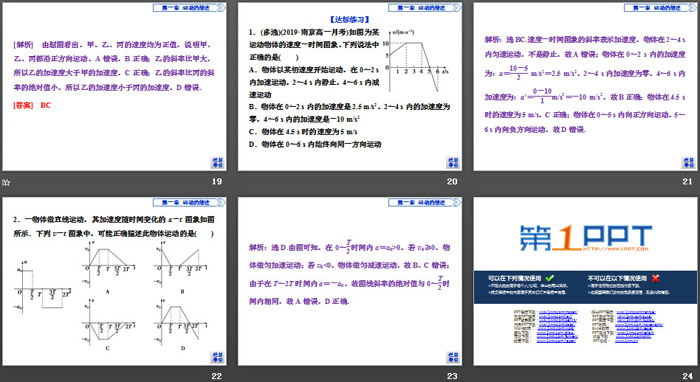 《章末优化总结》运动的描述PPT