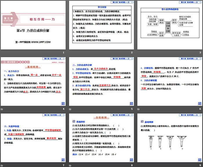 《力的合成和分解》相互作用——力PPT课件