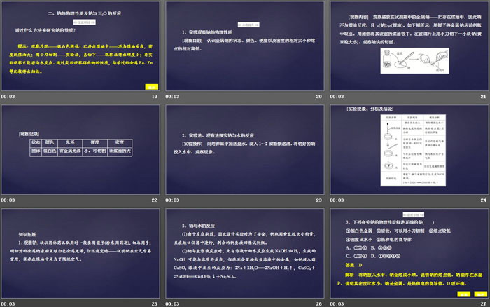 《研究物质性质的方法和程序》认识化学科学PPT(第1课时研究物质性质的基本方法)