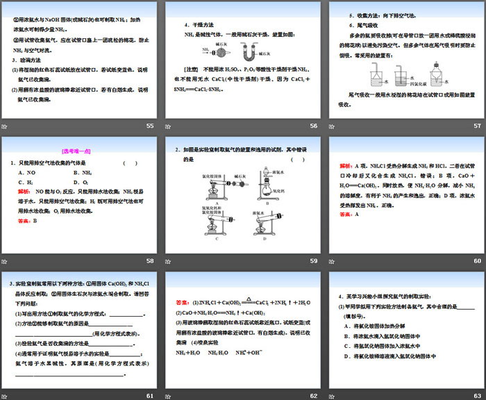 《氮的循环》物质的性质与转化PPT(第二课时氨的转化与生成)