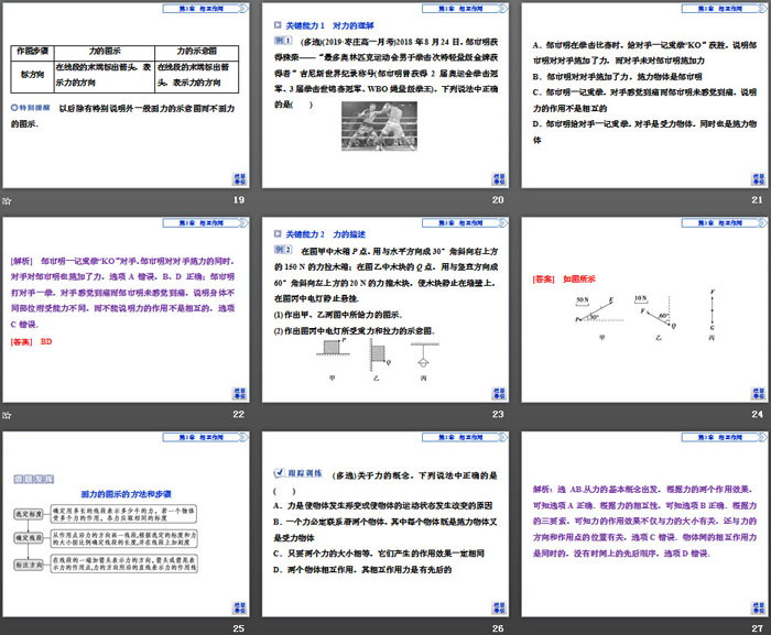 《重力与重心》相互作用PPT