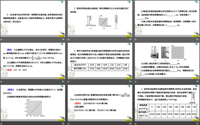 《实验：探究弹簧弹力的大小与伸长量的关系》相互作用PPT