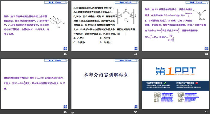 《共点力的平衡》力与平衡PPT