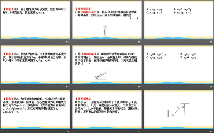 《牛顿第二运动定律》牛顿运动定律PPT教学课件