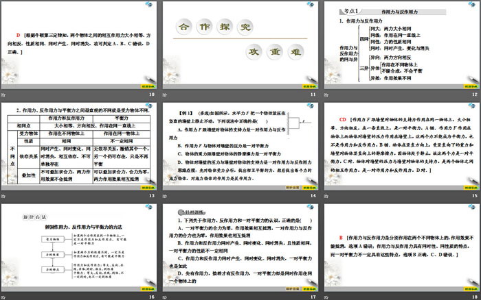 《牛顿第三运动定律》牛顿运动定律PPT下载