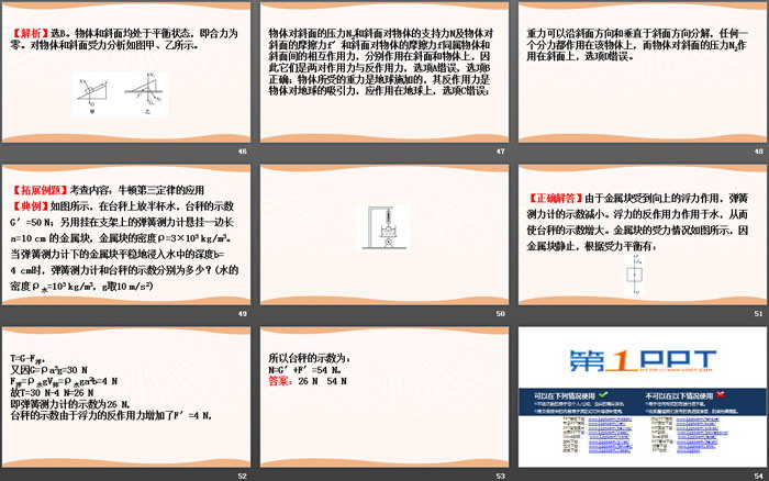 《牛顿第三运动定律》牛顿运动定律PPT教学课件