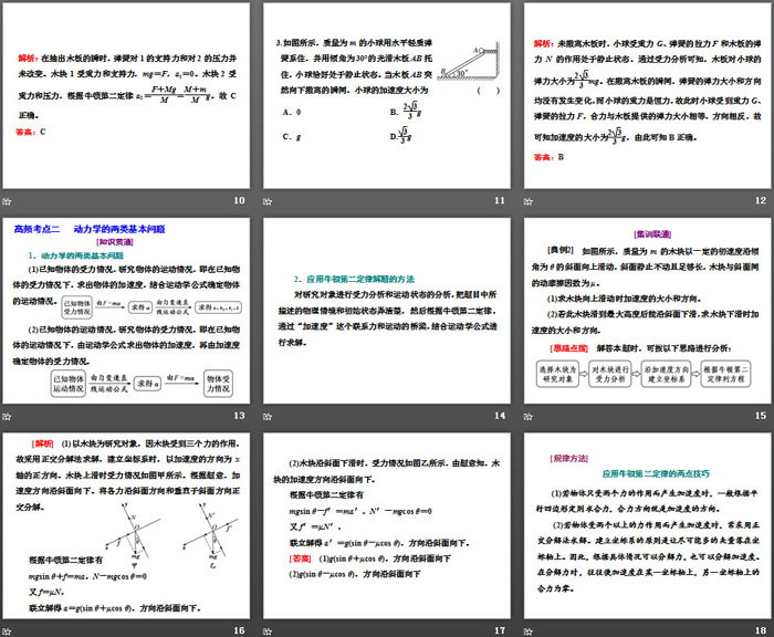 《牛顿运动定律的应用》牛顿运动定律PPT