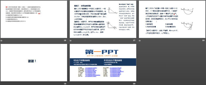 《运动的合成与分解》抛体运动PPT