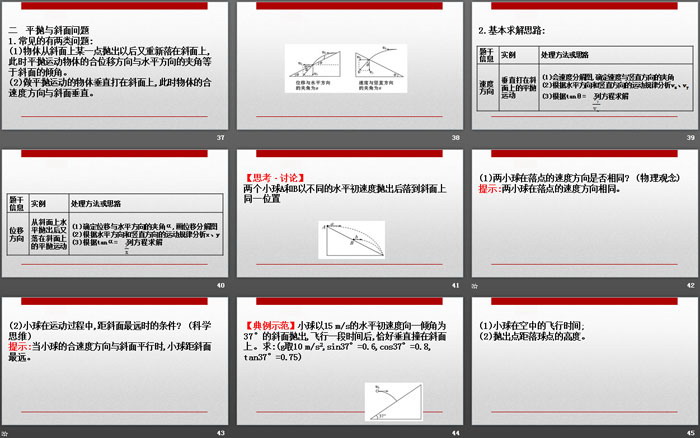 《抛体运动的规律》抛体运动PPT课件