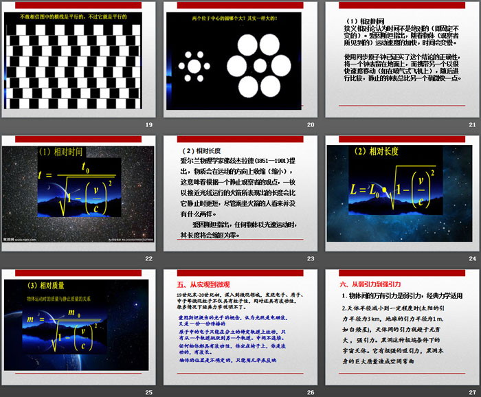 《相对论时空观与牛顿力学的局限性》万有引力与宇宙航行PPT